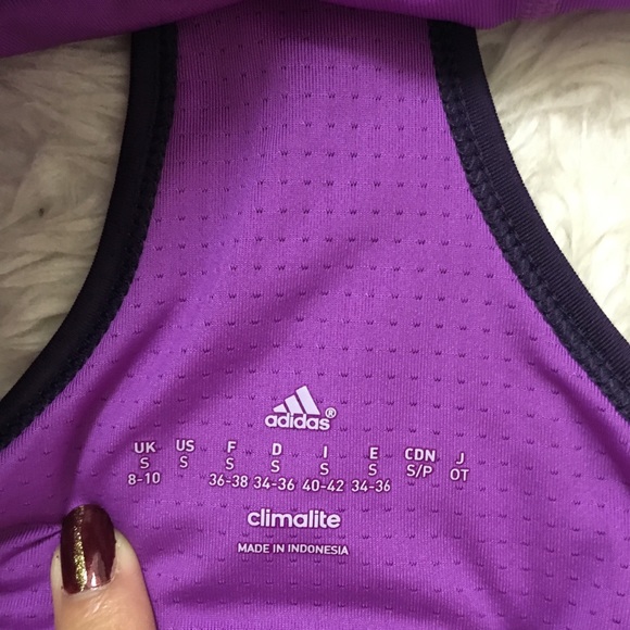 💙Purple adidas sports bra - Picture 4 of 7