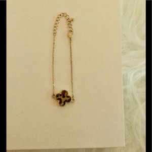 Cheetah Clover Bracelet
