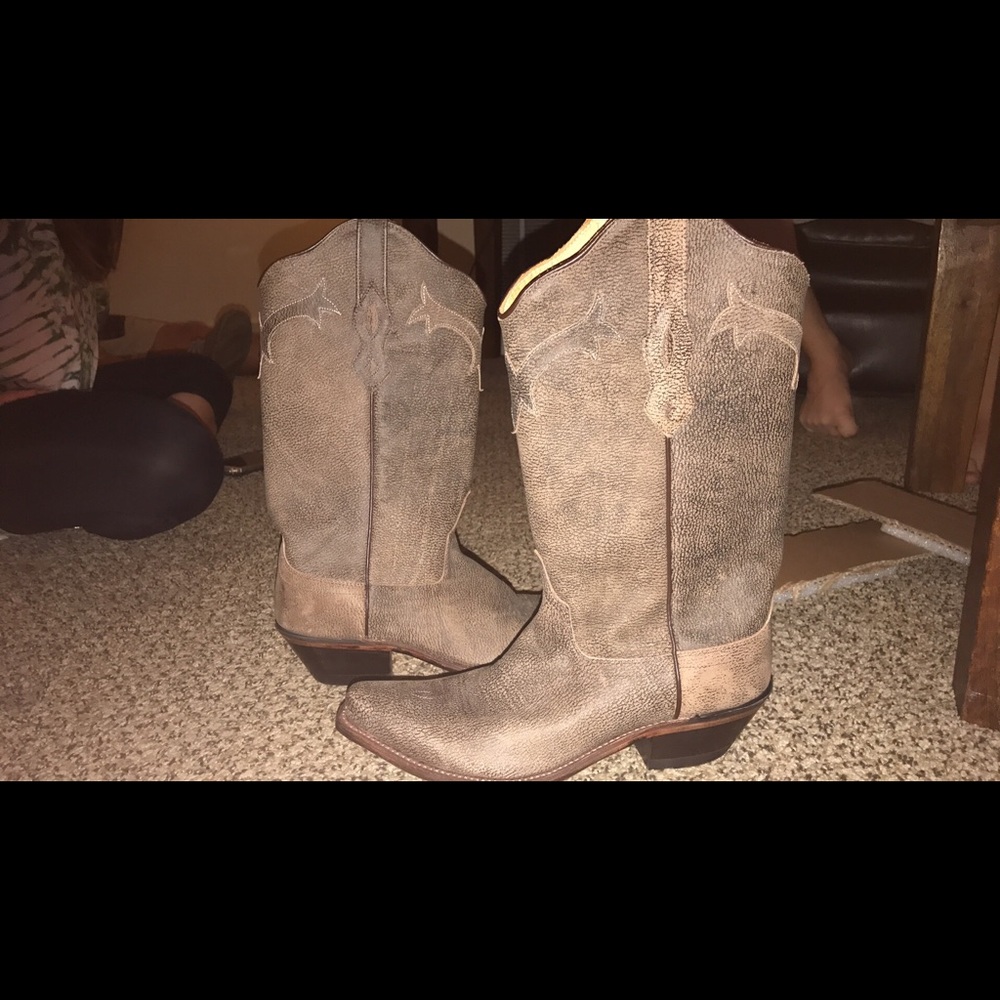 Old west cowboy boots