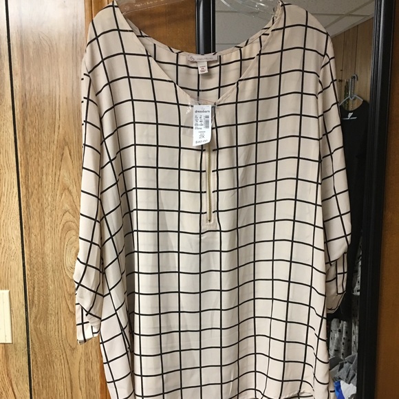 Dress Barn Tops - Striped blouse