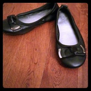 Girls Cole Haan Ballet Flats Leather Sz 13
