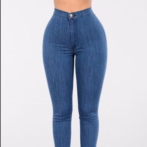 Fashion Nova High Waisted Jeans