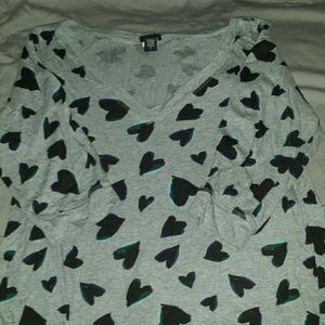 Hearts Blouse