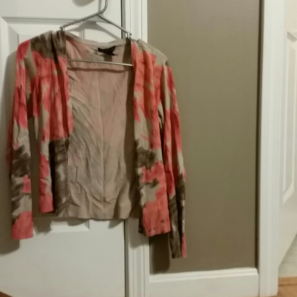 Floral sweater