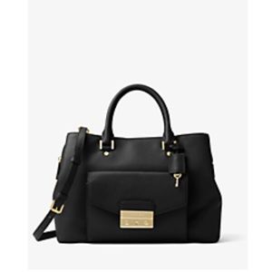 Michael Kors Haley Large Leather Satchel