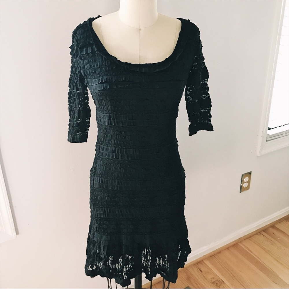 Black Party Lace Dress