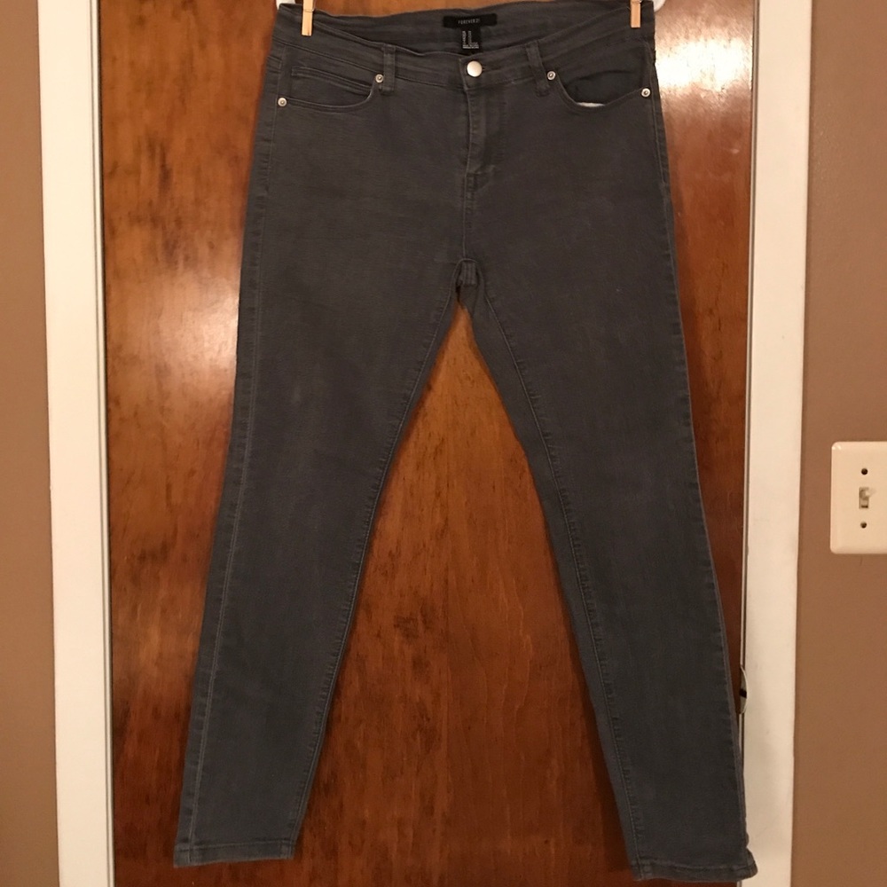 Grey Skinny Jeans