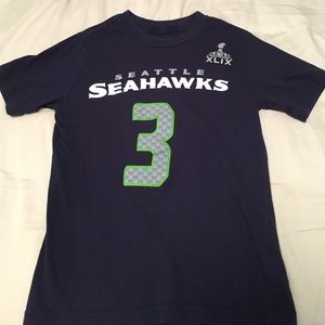 Seahawks tee shirt, boys size 8