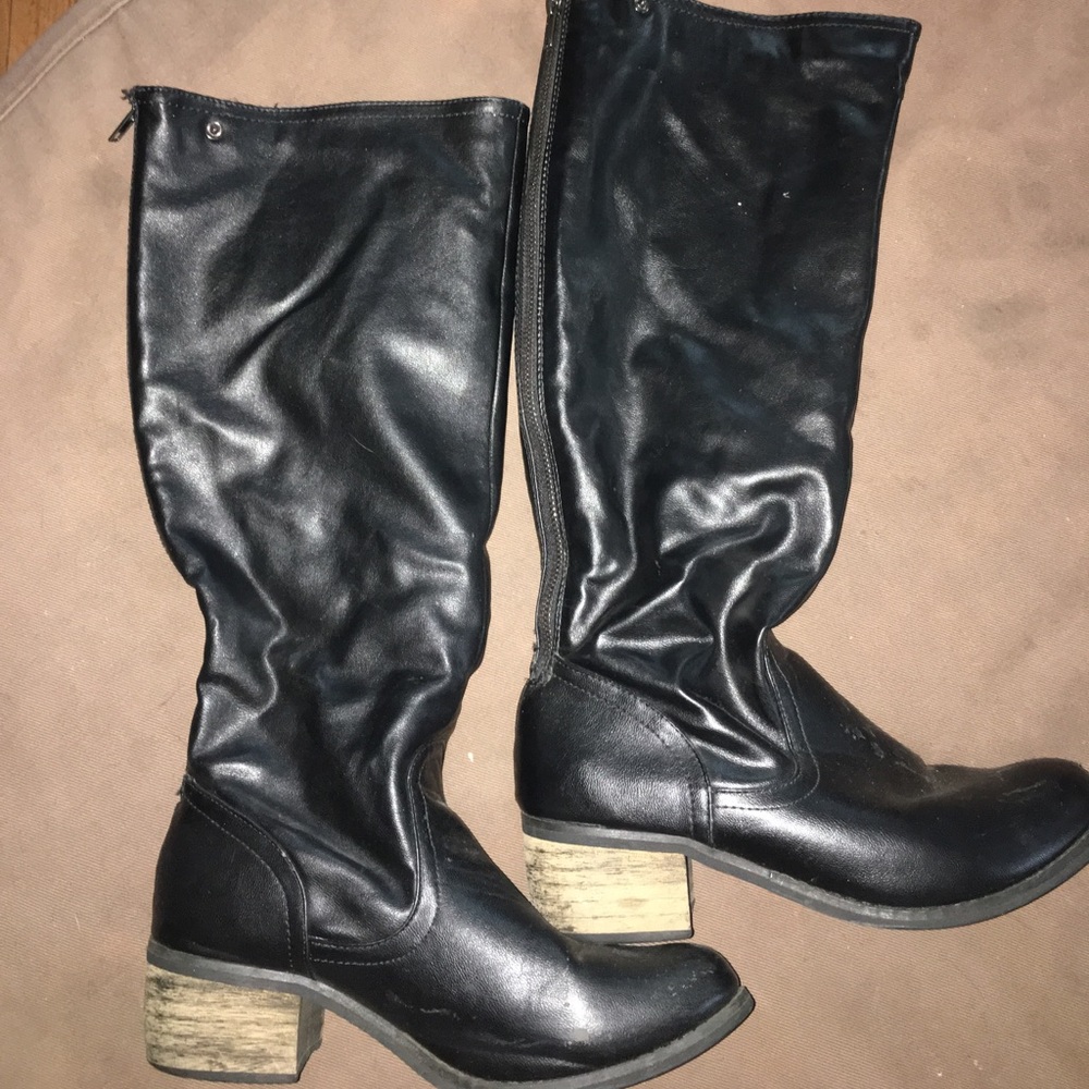 Leather Boots