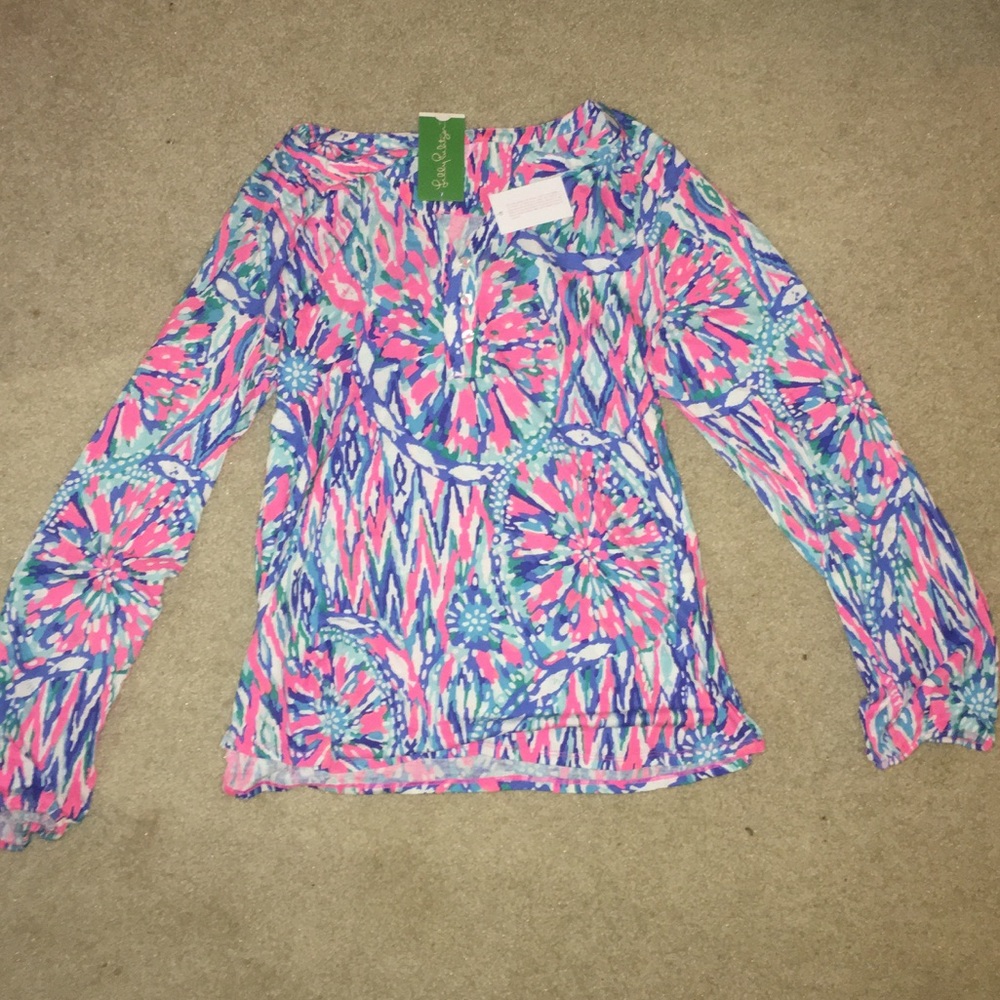 Longsleeve Lilly Pulitzer blouse
