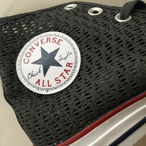 NEW CONVERSE Chuck Taylor high top grey sneaker - Picture 3 of 4