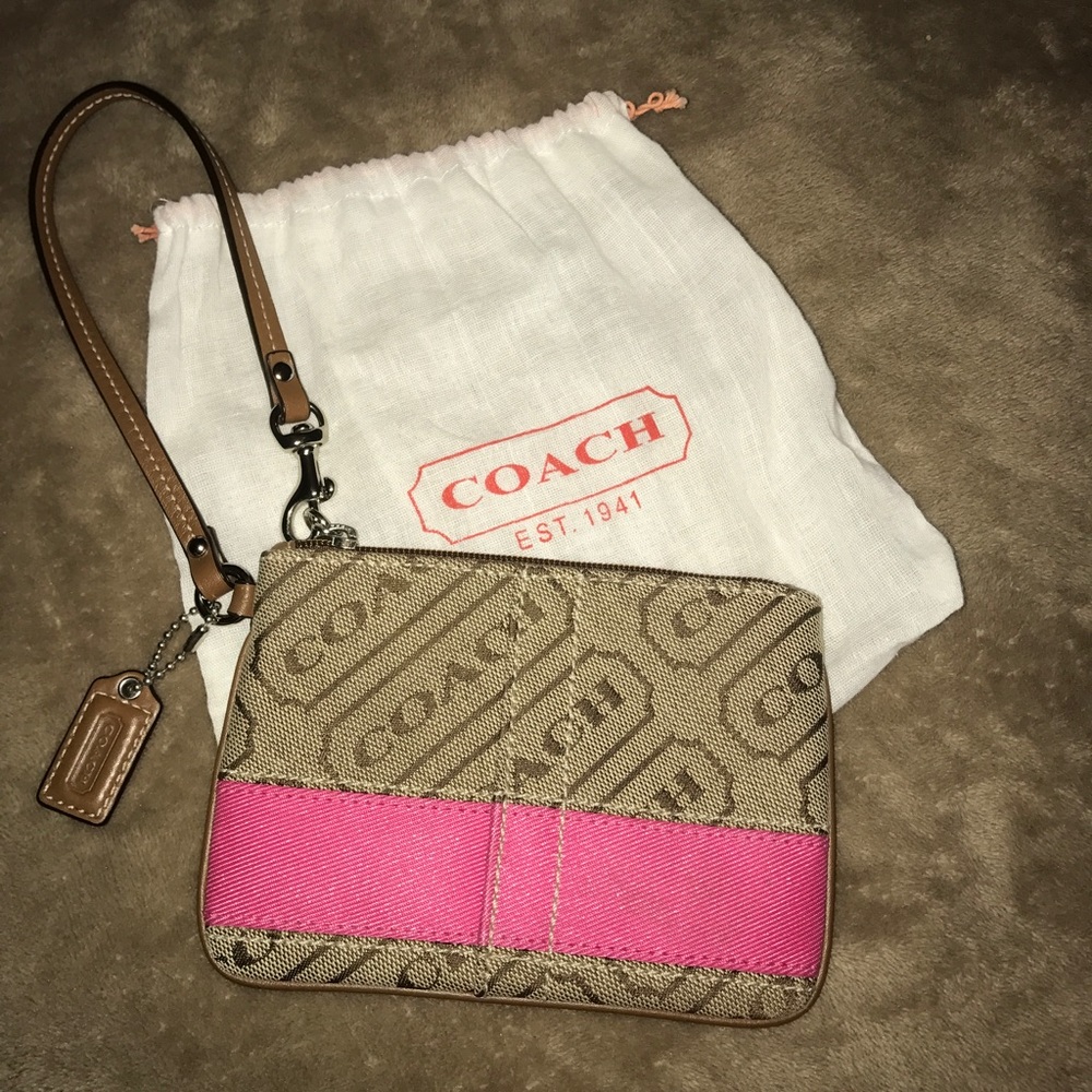 Coach wristlet