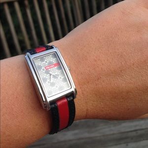 Prada Watch black and red Needs Battery