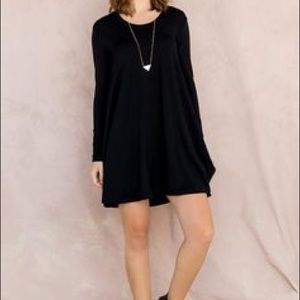 Black long sleeve dress!