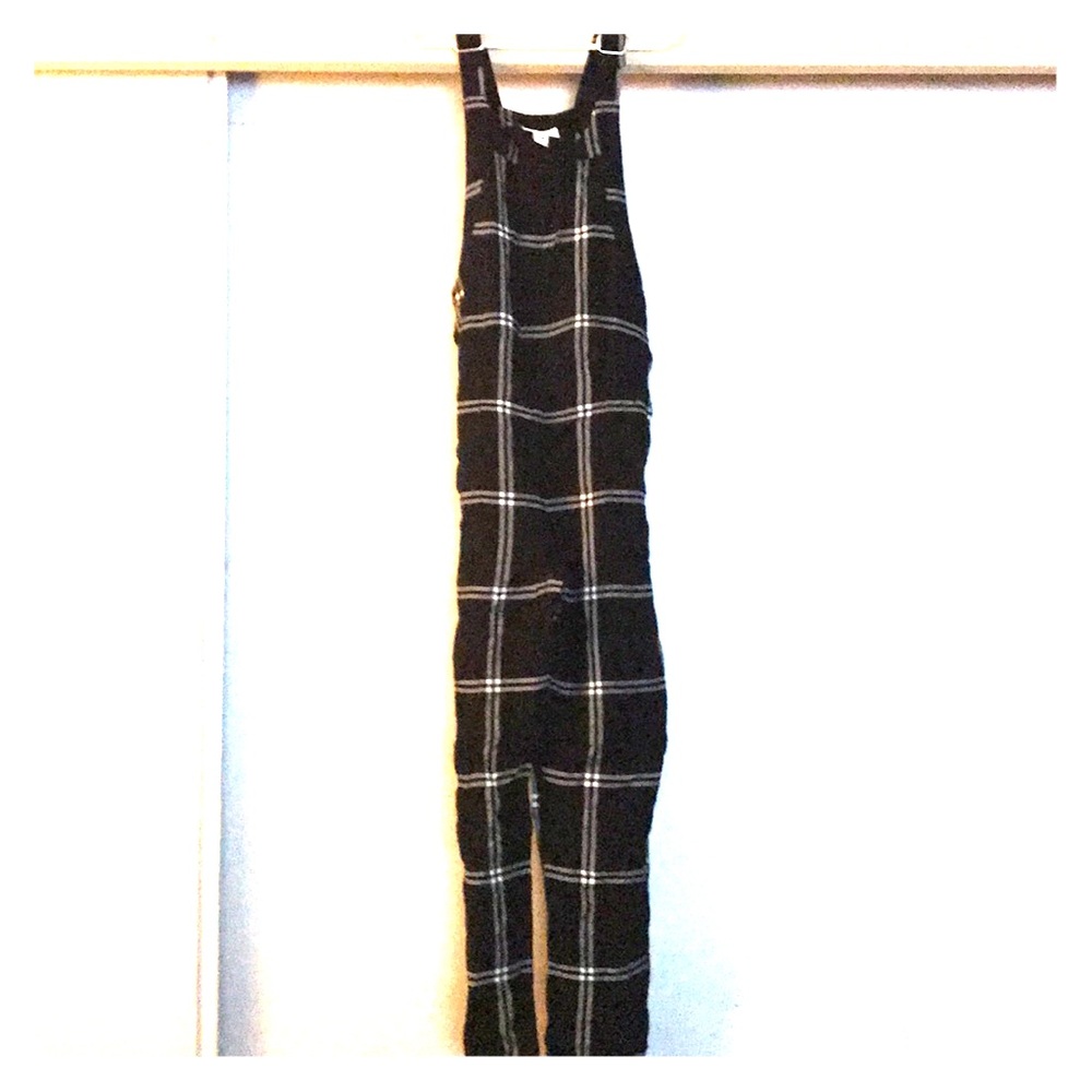 Black overalls for kids