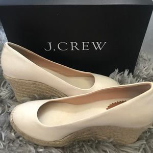 Seville wedge espadrilles worn once