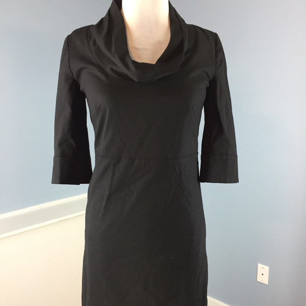 J.Crew Tailored Wool Cowlneck Dress
