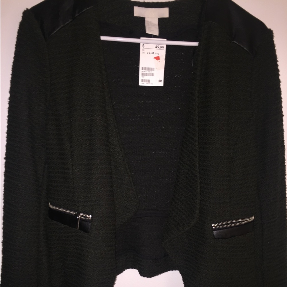 H&M Olive Green Blazer