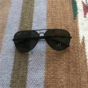 Polarized ray ban sunglasses classic aviators 65mm