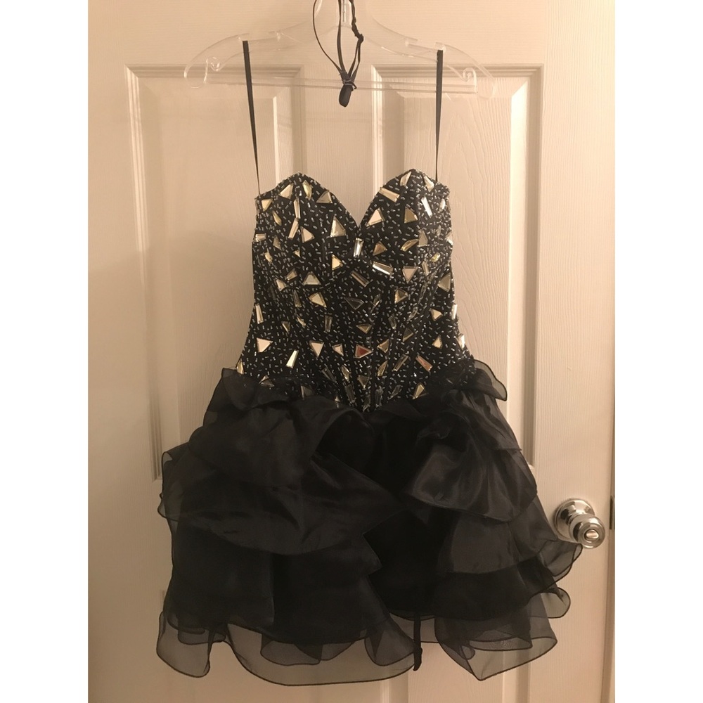 Black homecoming dress