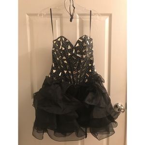 Black homecoming dress