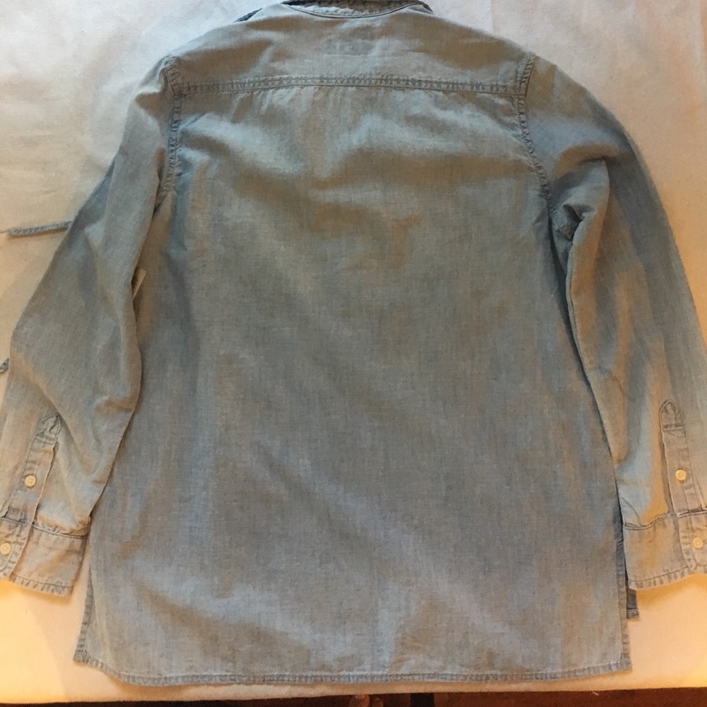 Denim & Supply Ralph Lauren Lace-up Chambray Shirt - Picture 6 of 6