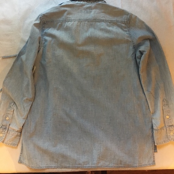 Denim & Supply Ralph Lauren Lace-up Chambray Shirt - Picture 6 of 6