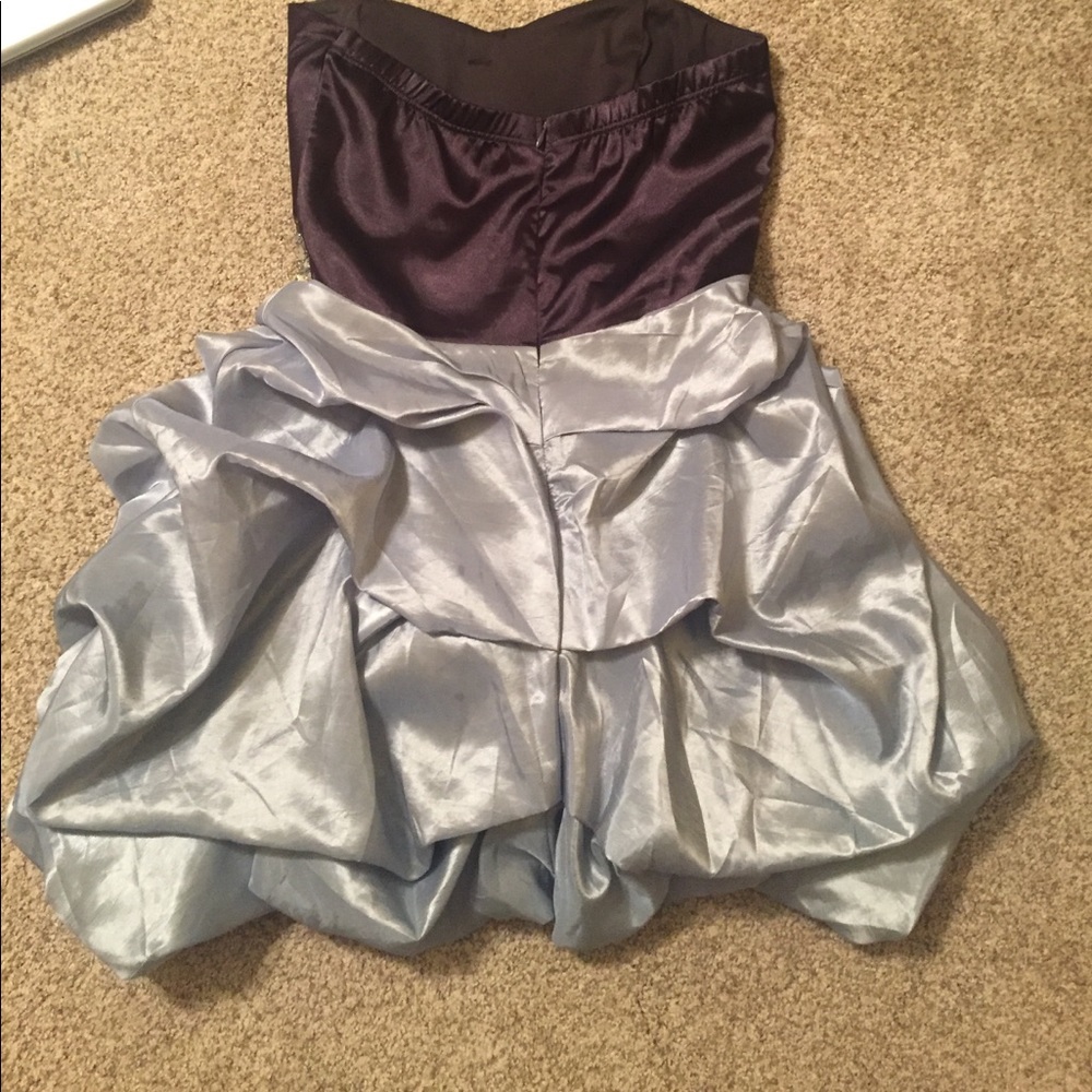 Beautiful navy and light blue Cocktail Dress! - Picture 2 of 2