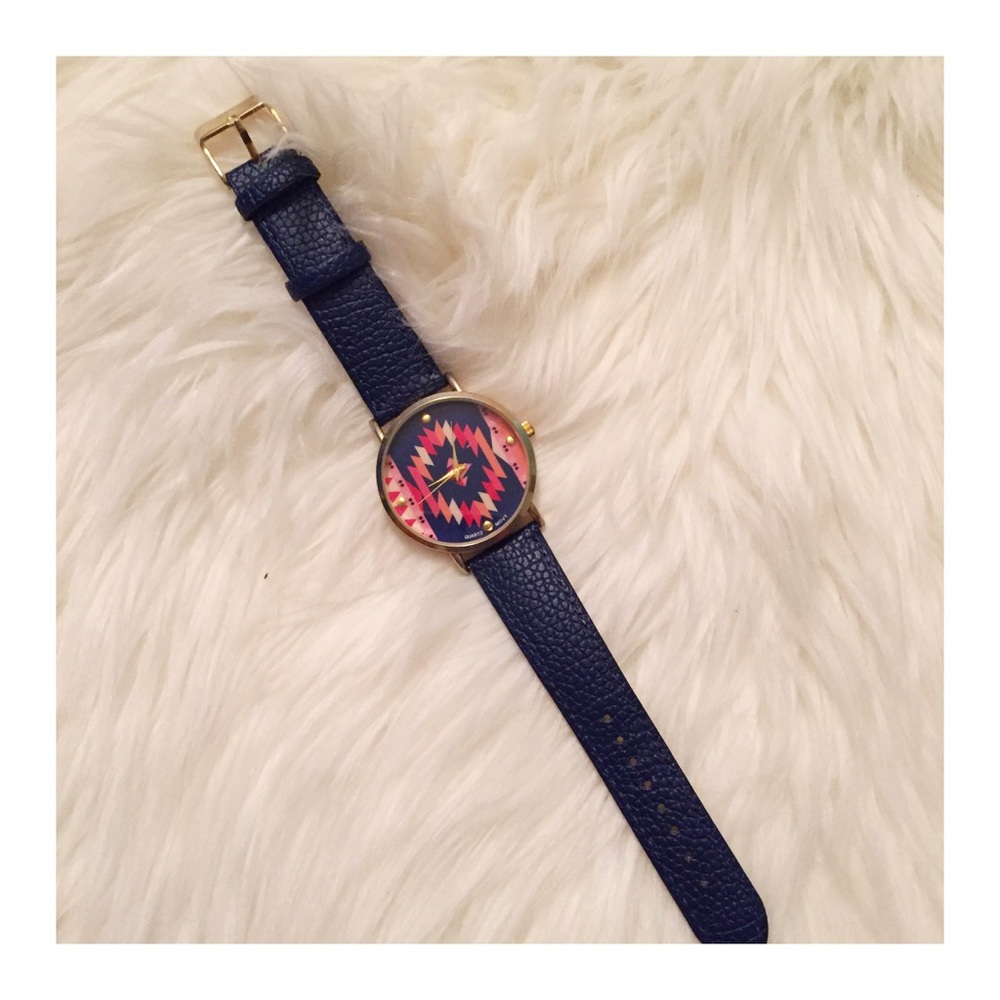 Aztec inspired watch