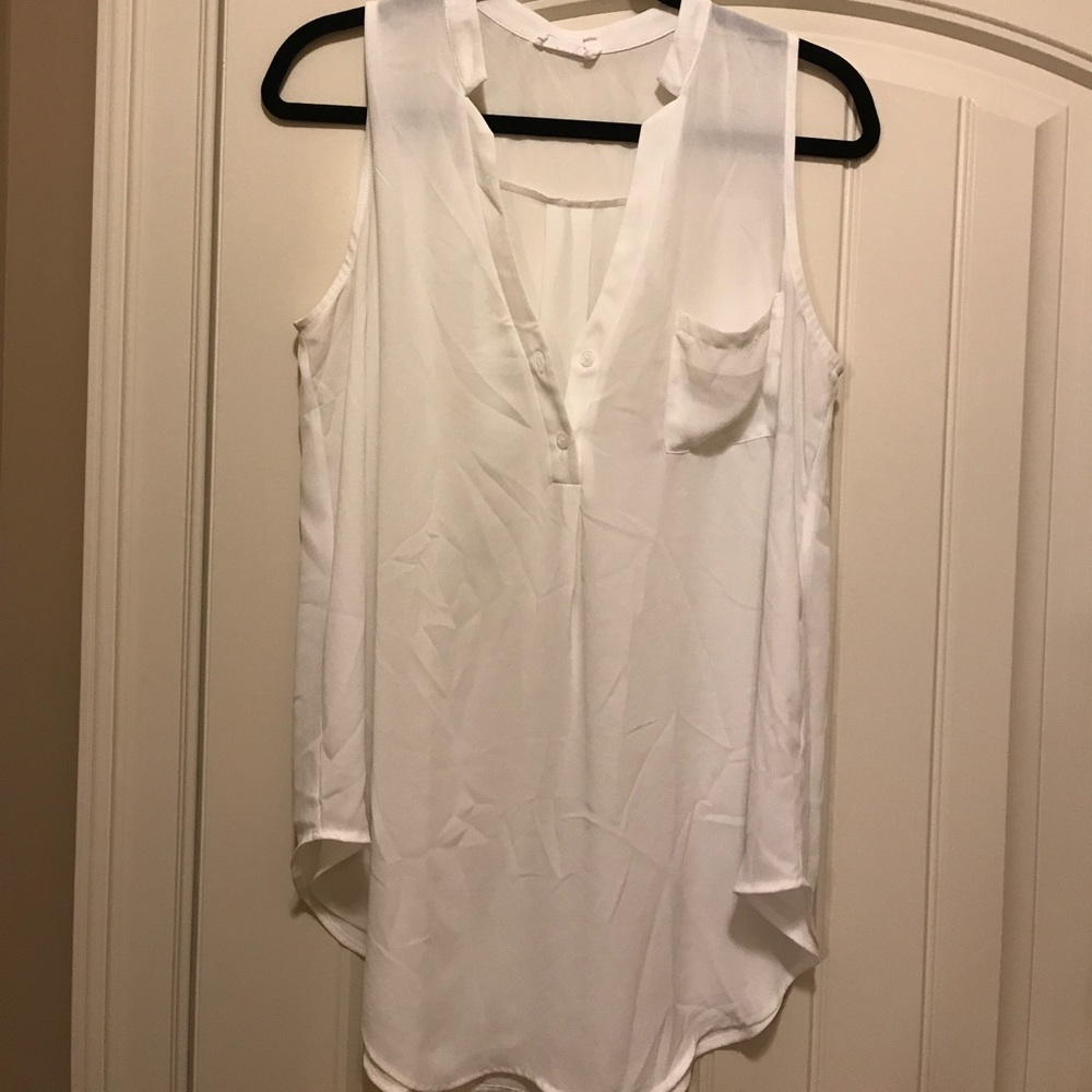 Lush White Blouse