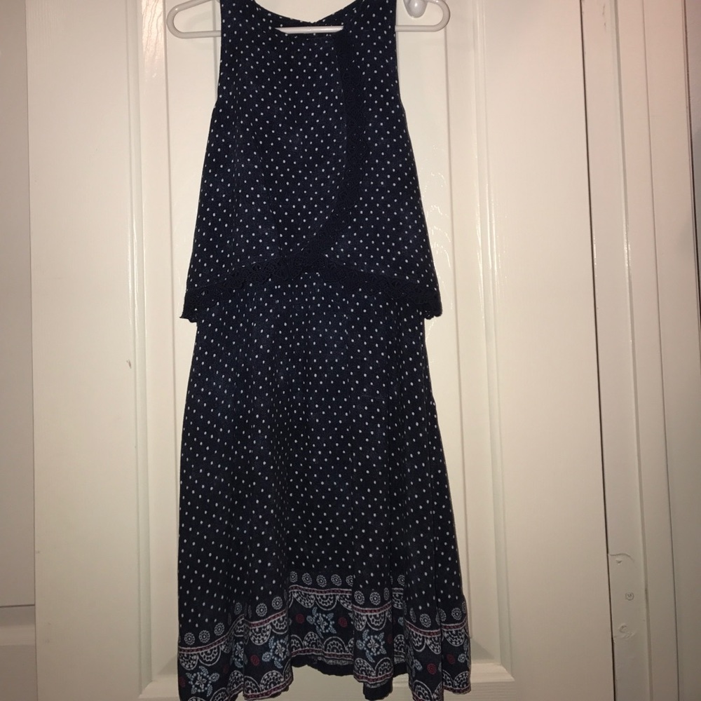 abercrombie kids navy dress