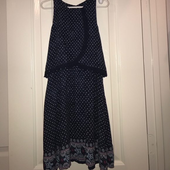 abercrombie kids navy dress - Picture 1 of 6