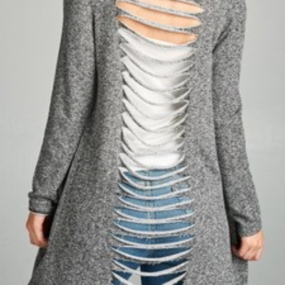 Long Hooded Sweater✨HOST PICK✨ - Picture 3 of 3