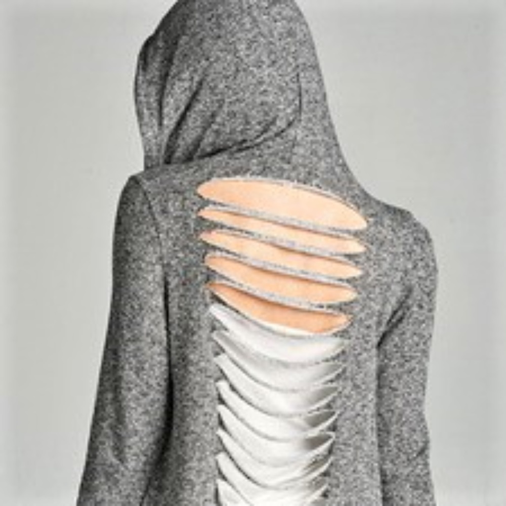 Long Hooded Sweater✨HOST PICK✨ - Picture 2 of 3