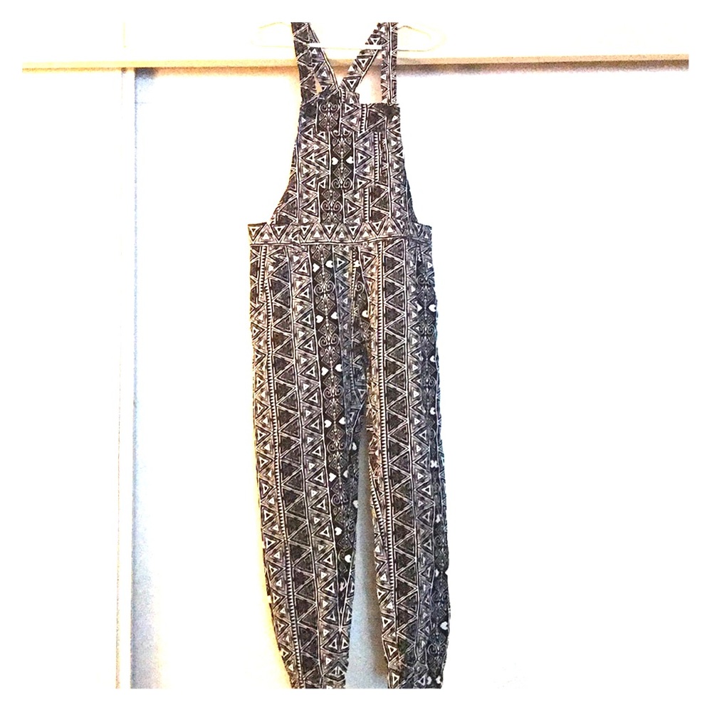 Tribal Print overalls