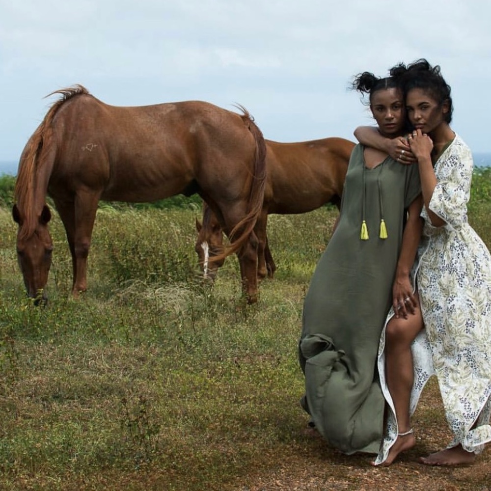 Oversized Olive Green Kaftan
