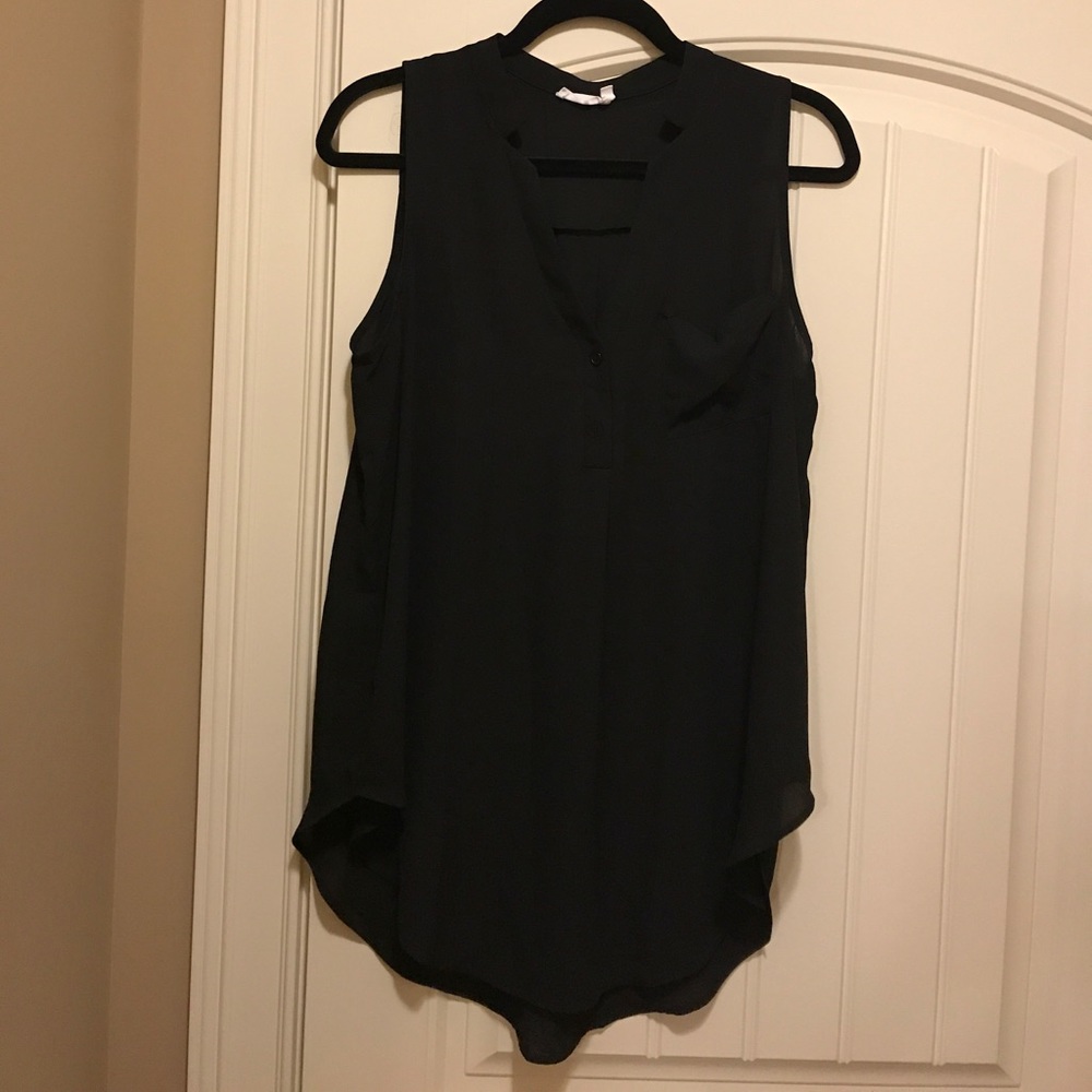 Lush Black Blouse