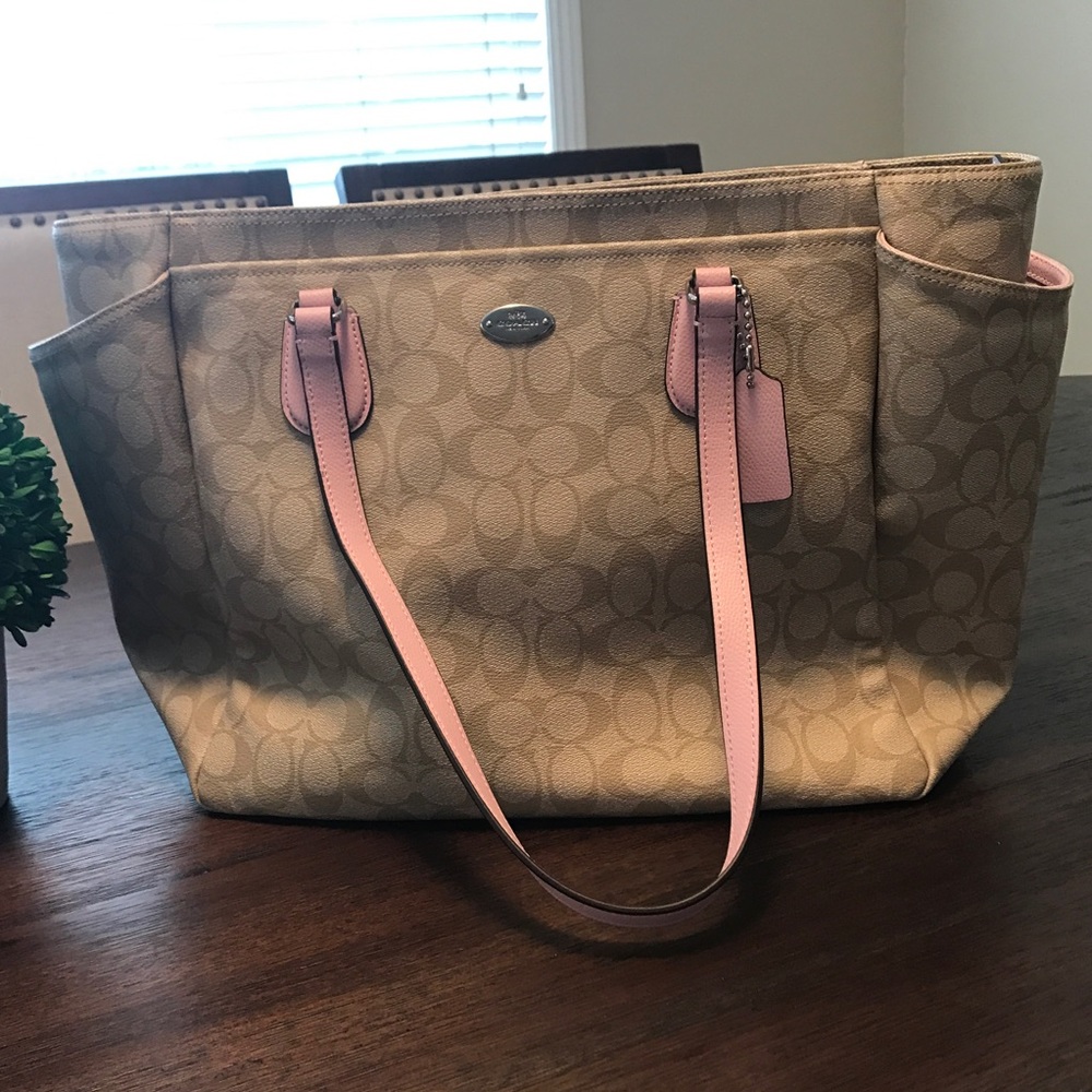 New Coach Diaper Bag