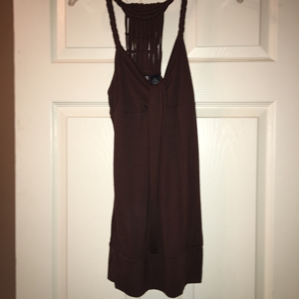 Brown tank
