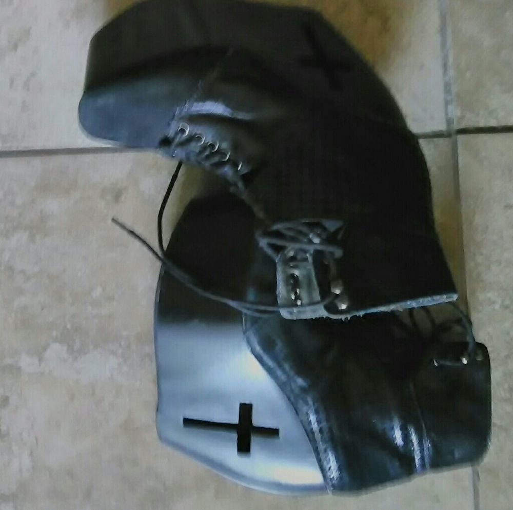 GREY CITY Cross boots leather