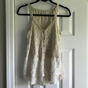 Rewind Lace Detail Tank