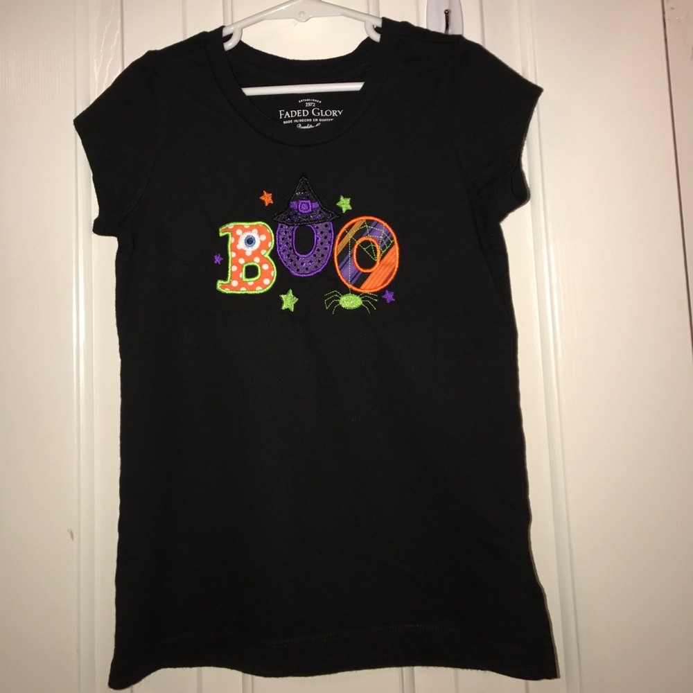 Boutique Halloween "Boo" Top