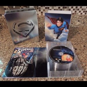 SUPERMAN COLLECTION + MAN OF STEEL + SUPERGIRL