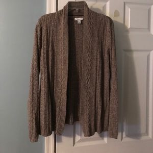 Kim Rogers ladies sweater jacket, size large.