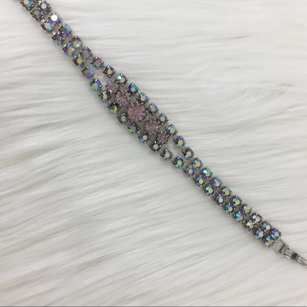 Vintage Aurora Borealis Bracelet