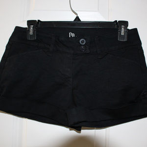 Black upscale shorts