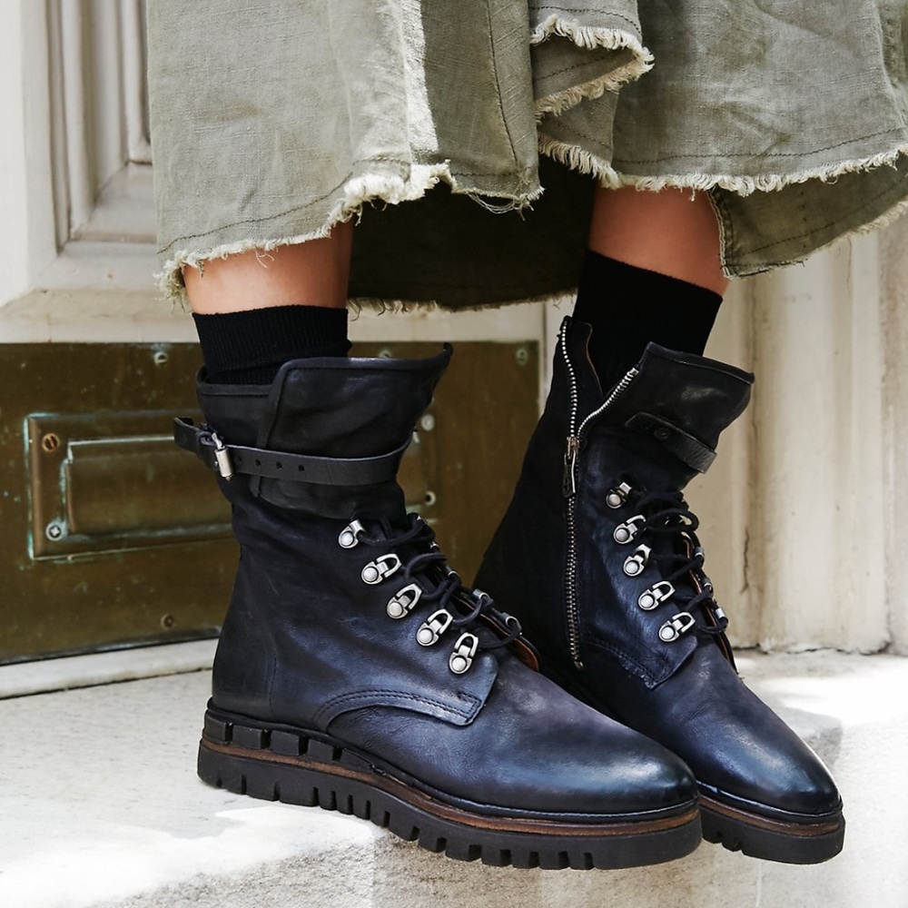 AS 98 Dark Coastal Lace-Up Boot