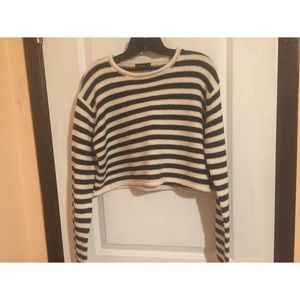 Zara crop sweater