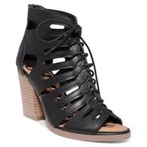 Brand New Rampage Venyce Caged Sandals, NWOT, 9