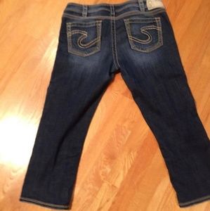 Silver women's Capri size 32